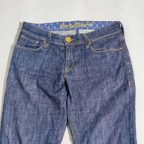 Mavi Molly Mid-rise Bootcut Jeans women's size 28/34 indigo blue mid-weight - Picture 2 of 13